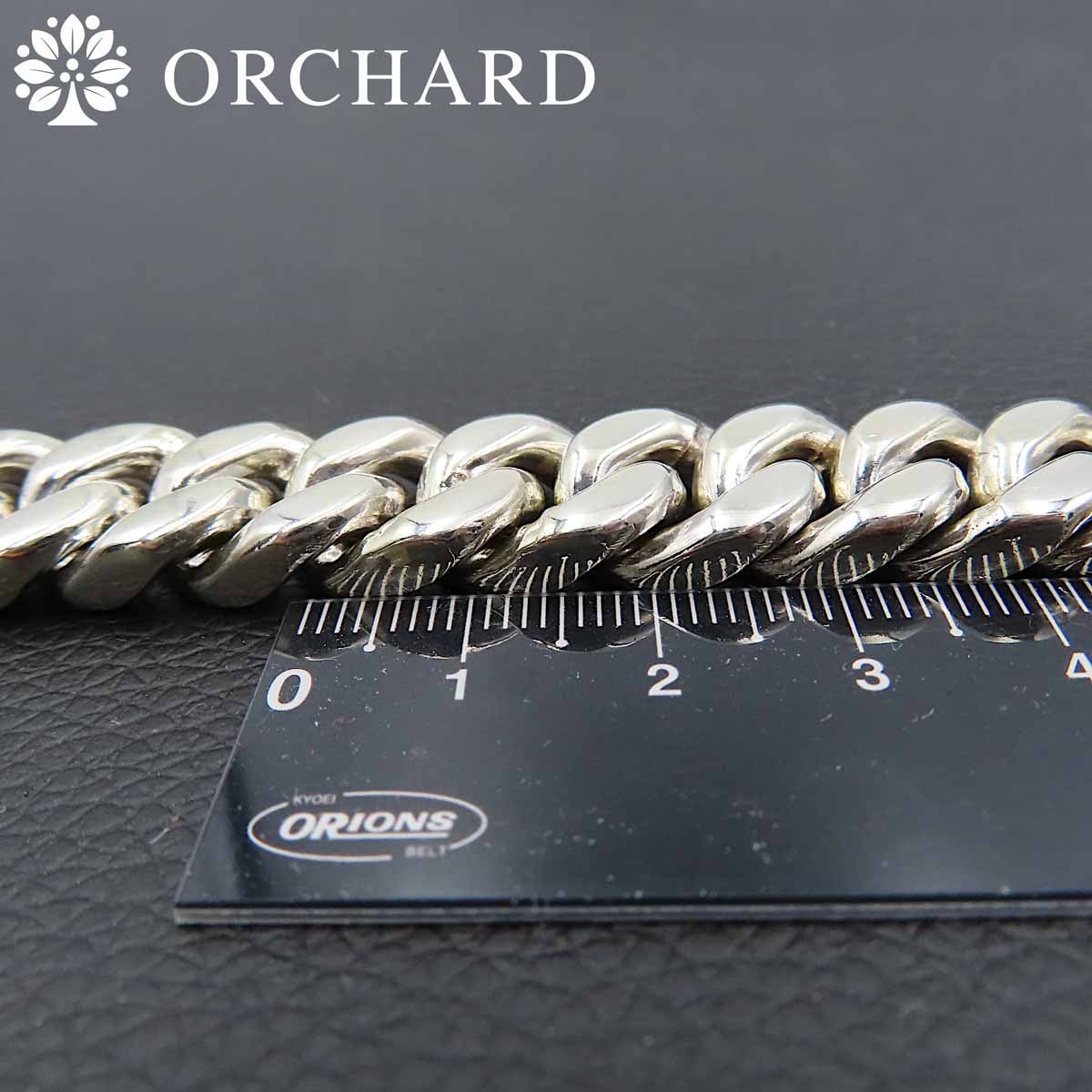 60cm シルバー925 ネックレス マイアミキューバン チェーン 喜平 喜平