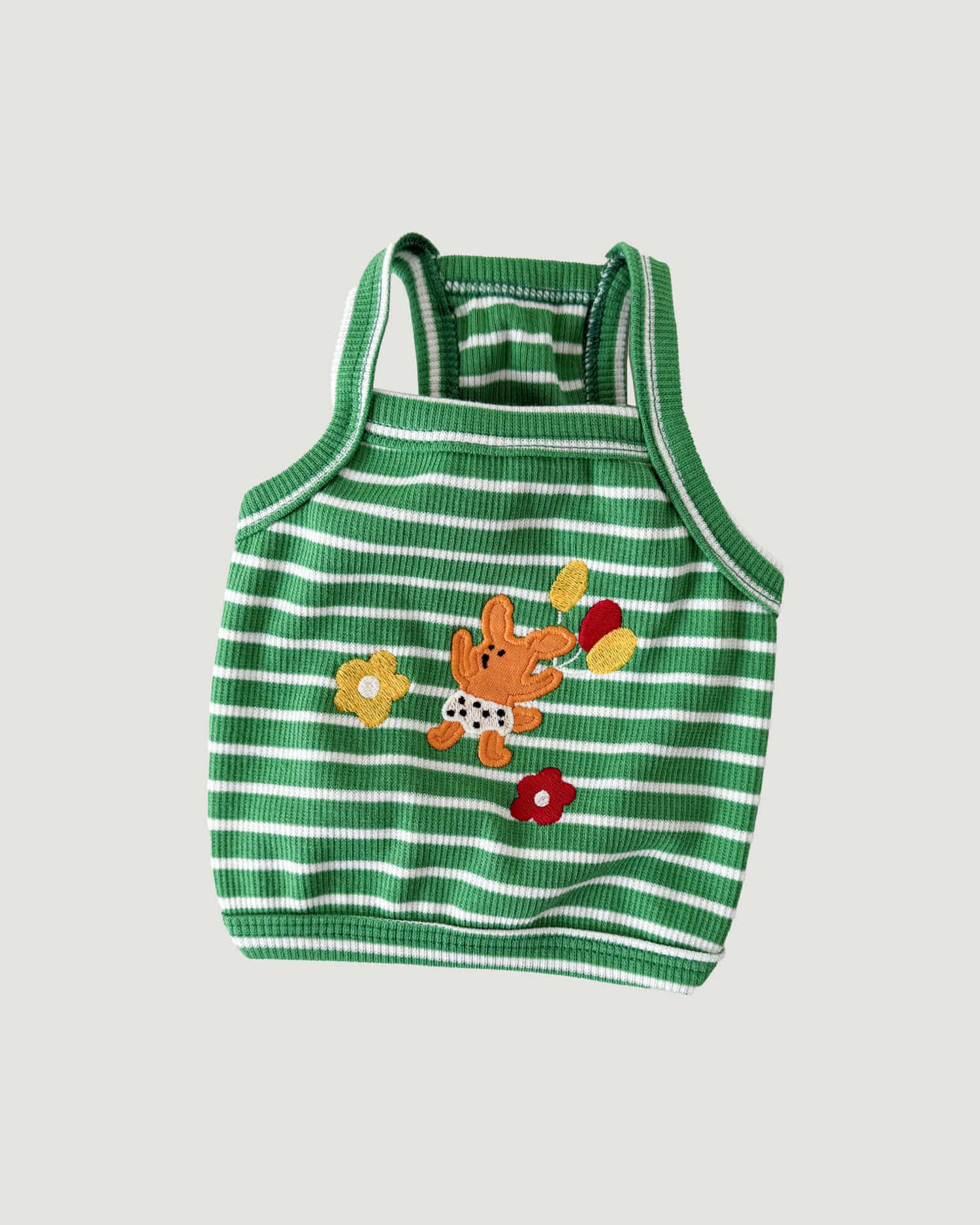 予約【cote a cote】Balloon Puff Crop Top (Green)