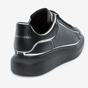 ALEXANDER McQUEENLEATHER UPPER AND RUBLACKSILVER