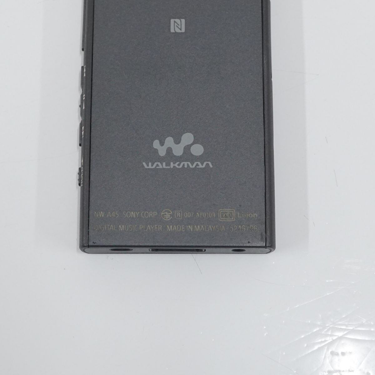 SONY ソニー WALKMAN ウォークマン NW-A45 16GB USED美品 グレイッシュ ...