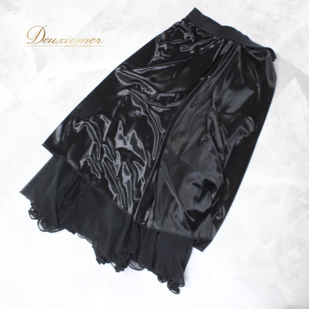 社交ダンス 衣装 スタンダード スカート レッスンウェア レディース ICHIOKU 黒 ブラック系 レース フォーマル 練習着 上品 シック ブラック レーススカート フレアスカート 黒ドレス スタンダード用 スカート単品 練習用 フォーマルウェア 舞台衣装 クラシック ブラックコーデ モダンシック 秋冬 ワルツ タンゴ ワンピース風 チュール風 ボリュームスカート 飾り付き スタイリッシュ お稽古用 ダンスウェア 黒系レース 上品デザイン 光沢感 ポリエステル レディース服