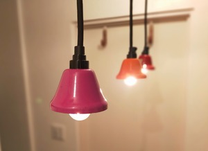 Pendant Light「Music Bell」Purple