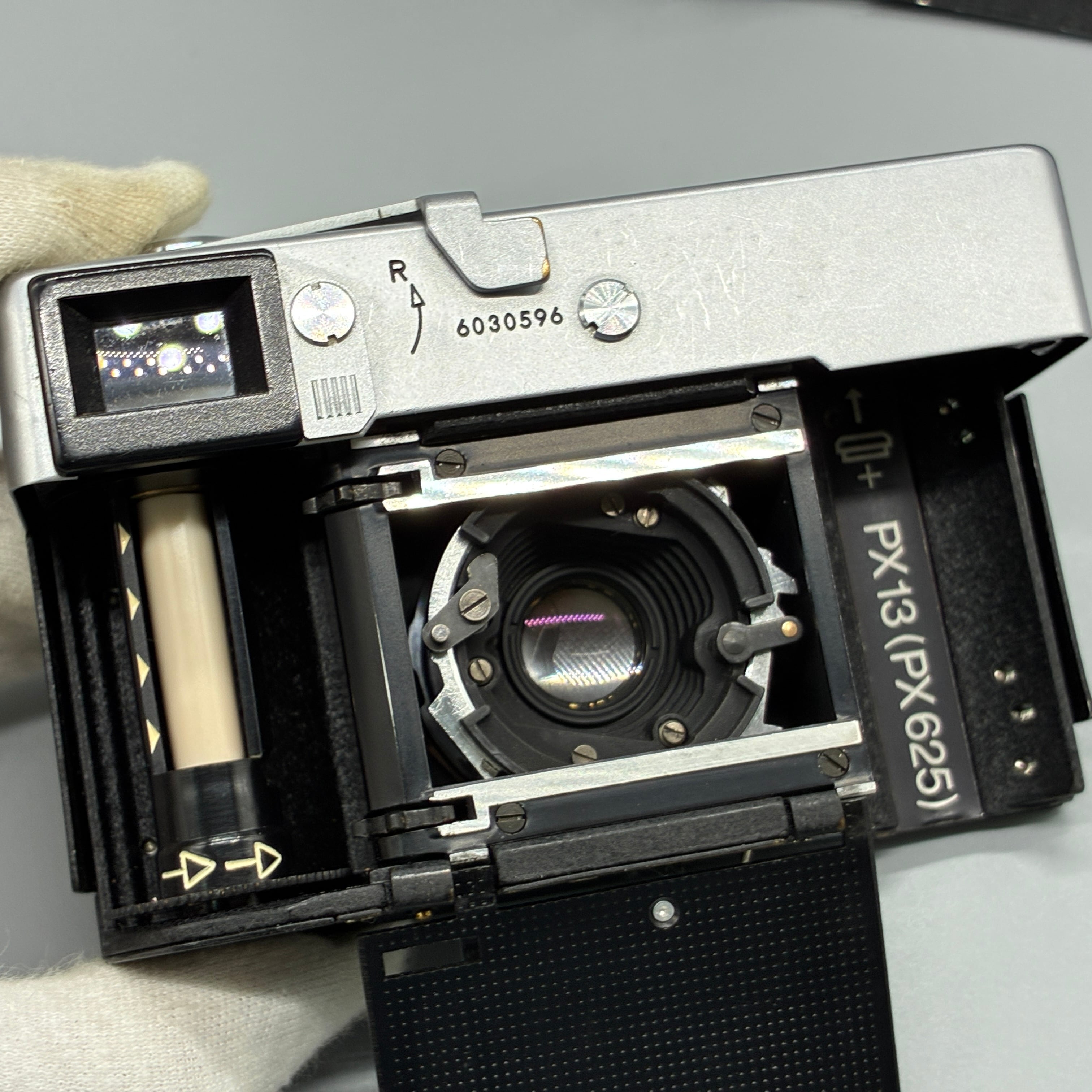 撮影確認済】Rollei 35 Tessar 40mm F3.5 シンガポール製 露出計不動