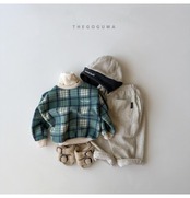 ザゴグマ / THE GOGUMA / チェックポントレーナー / 韓国子供服 / キッズ / 26winter〖取寄〗*XS~XL*