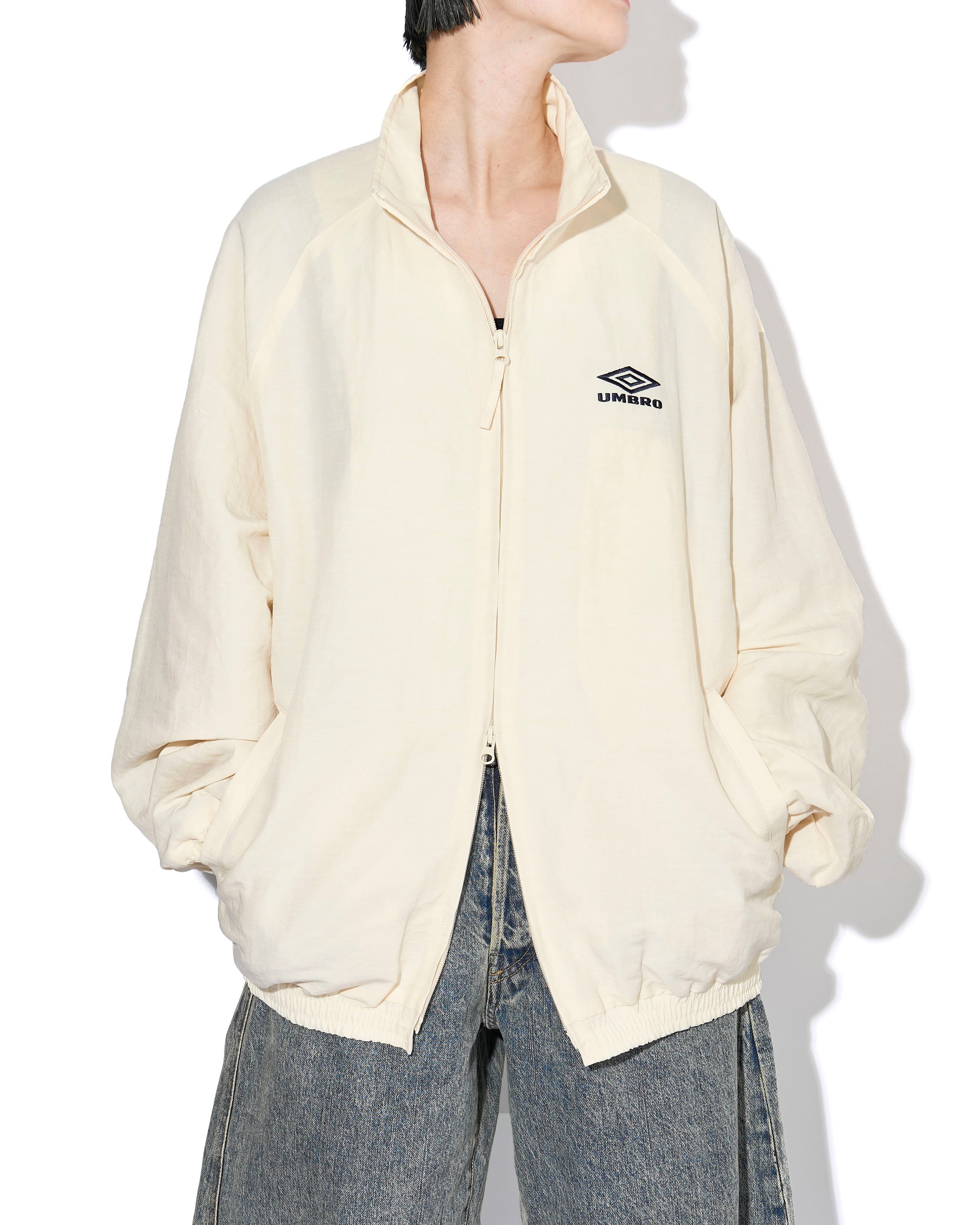 UMBRO Nylon Track Jacket XL アイボリー ssstein × UMBRO 