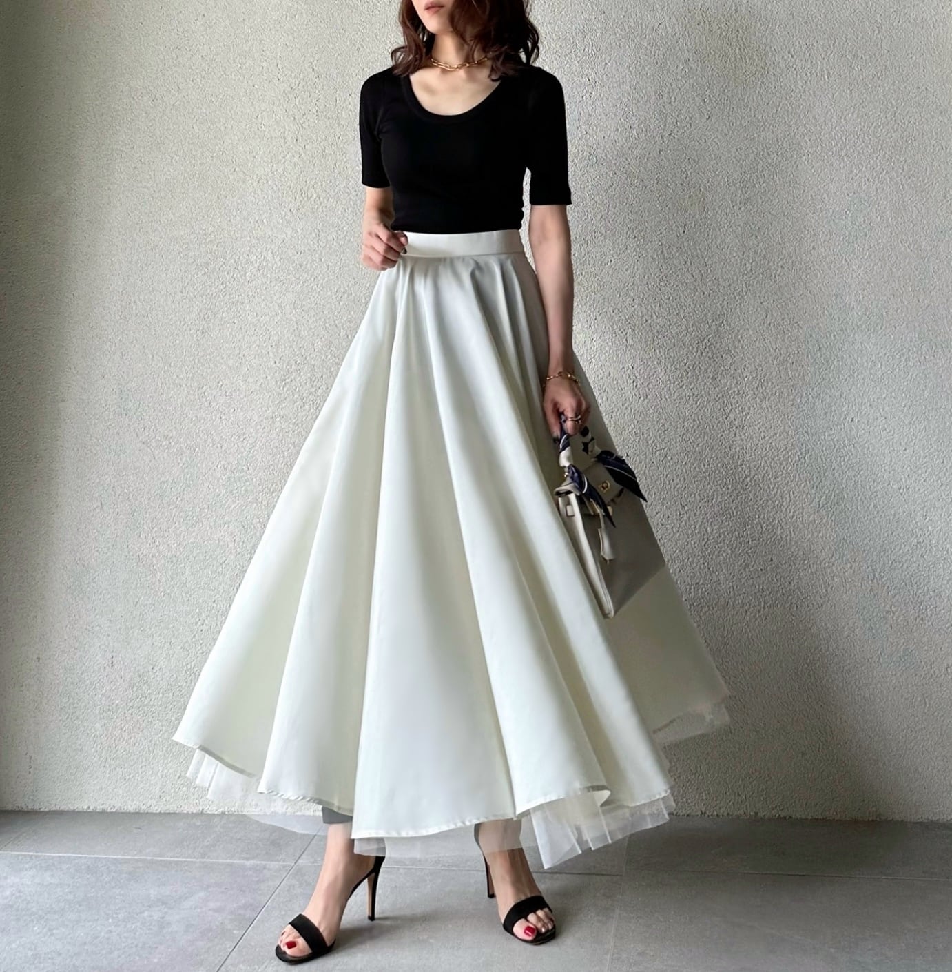 残り1点！Double Standard Clothing Sov.×akko3839 チュールインフレ  