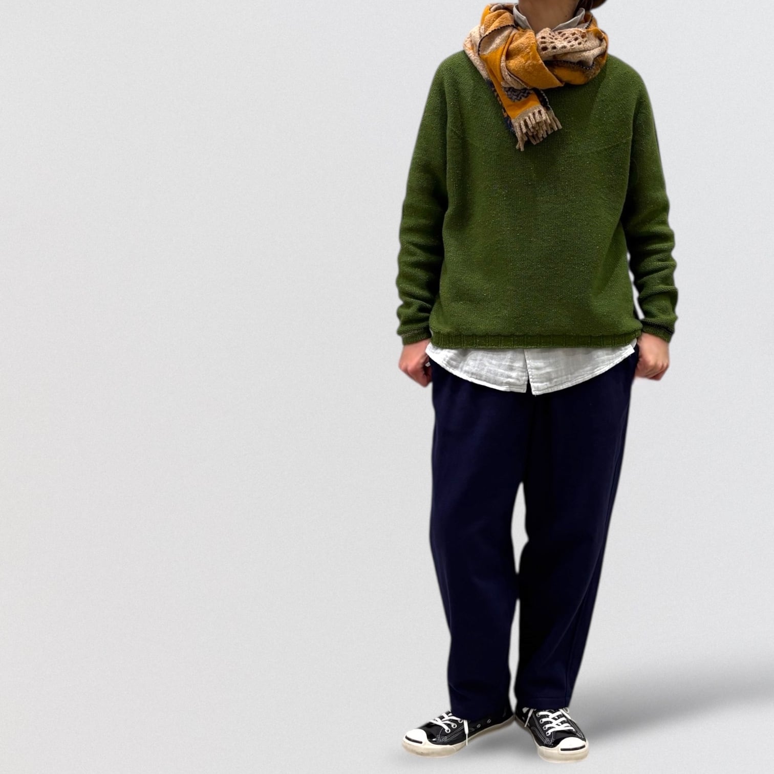 nume コットンウールカットジャガードミニストール | CoCo Cuore