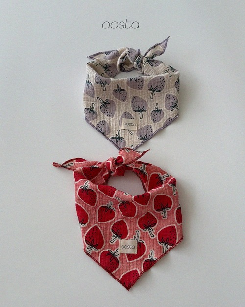 Aosta［取寄］strawberry scarf 26autumn