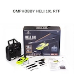 機体登録不要◆OMPHOBBY- HELI 101 4ch RTF ボタン押すだけで離着陸できます。約15分飛行OK