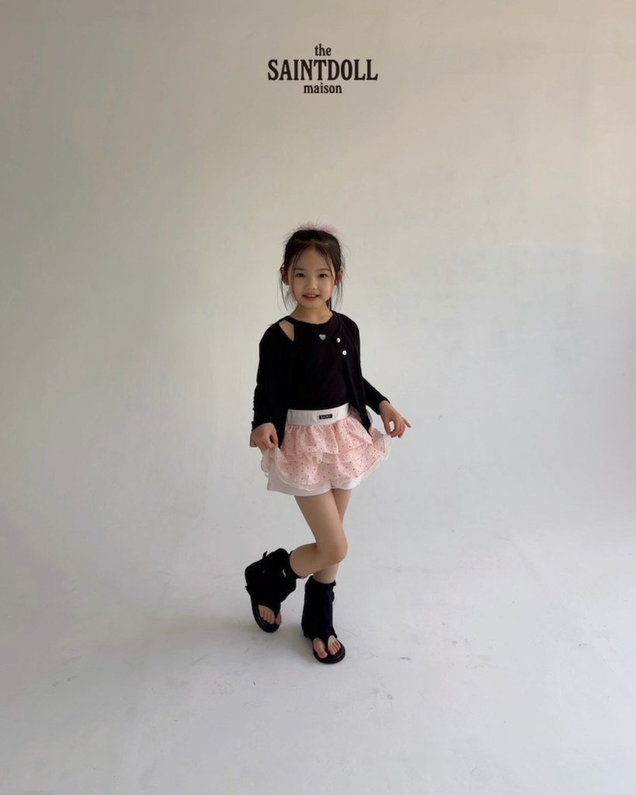 [SAINTDOLL] Hearthalter Sleeveless (JS/JM/JL) / [세인트돌] 하트홀터나시 (JS/JM/JL)