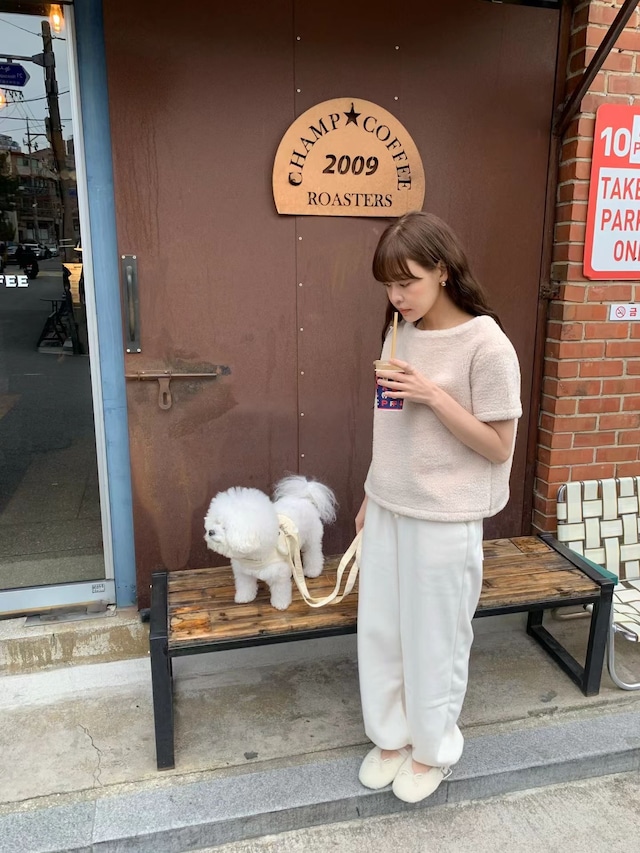 (即納) LIFFEY / Blanc mustang blouse