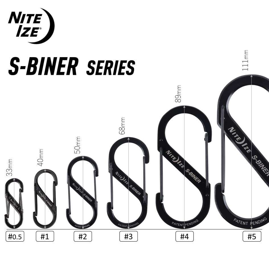 NITE IZE／S-BINER ステンレス #3 | WHATNOT HARDWEAR STORE