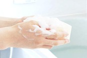 オーエ ベビー ボディ スポンジ ベージュ 約14.8×8.6×5cm しっとり やわらか 素材
