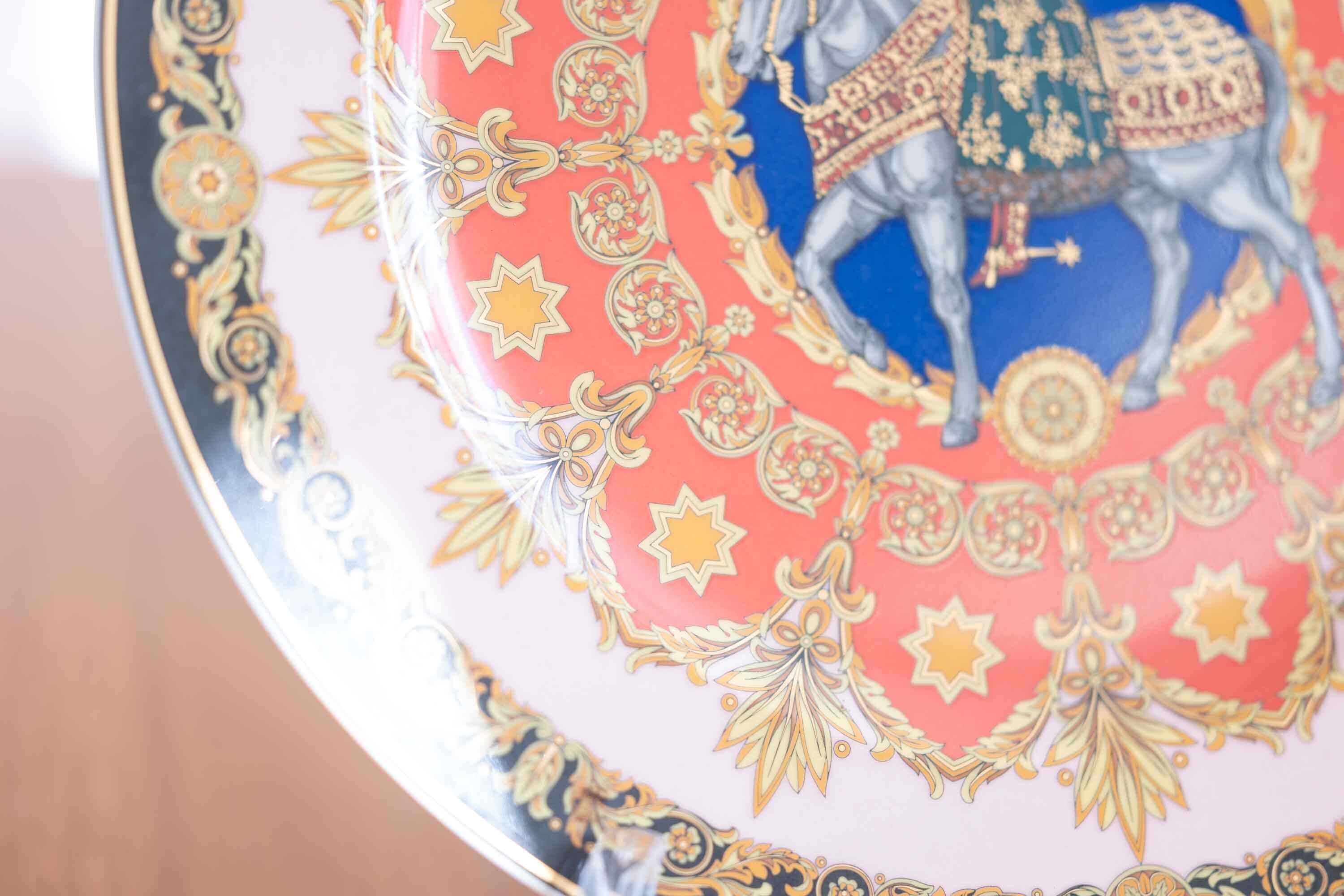 ☆ローゼンタール ROSENTHAL☆美品ヴェルサーチ クリスマスプレート 大皿