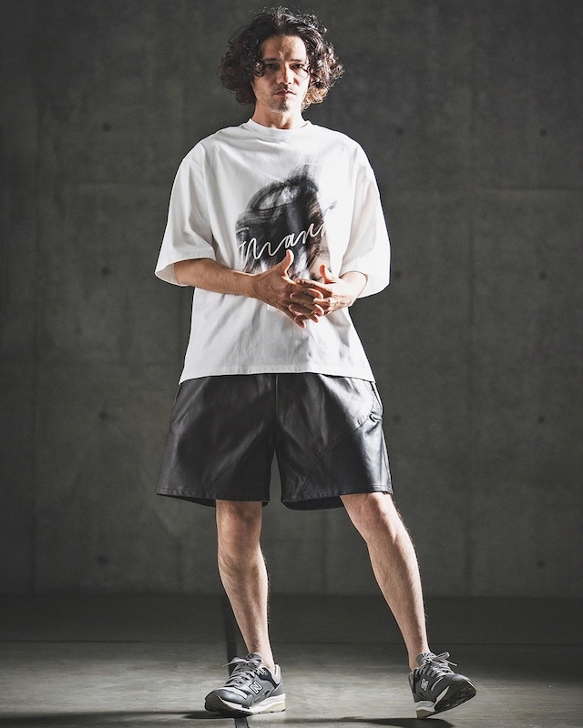 【GLIMCLAP】グラフィックアートプリント Tシャツ　(202-058-gls-cg)