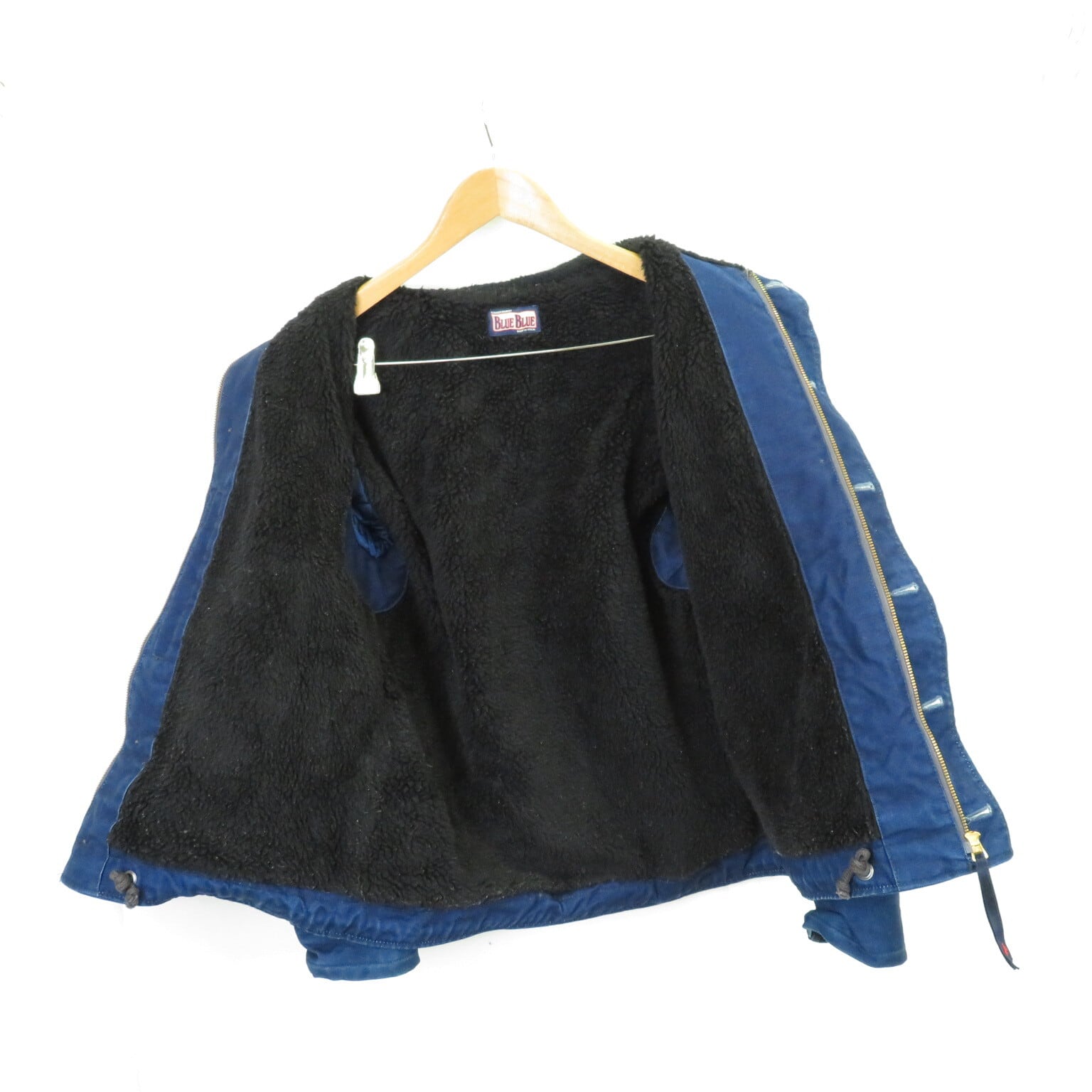 BLUE BLUE インディゴ ジャーマンクロスデッキジャケット sizeL/ブルー