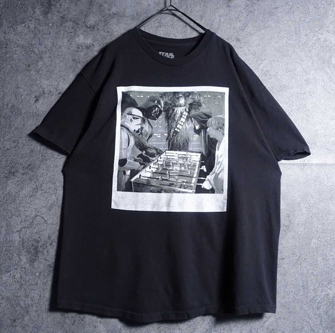 “STAR WARS” Black Board Game Print T-Shirt