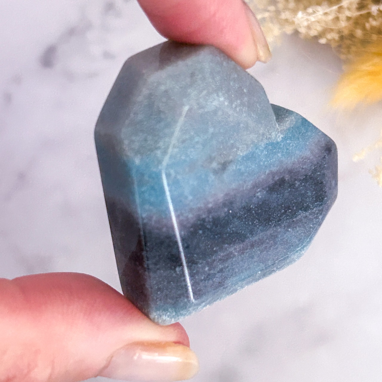 トロレアイトインクォーツ ハートC