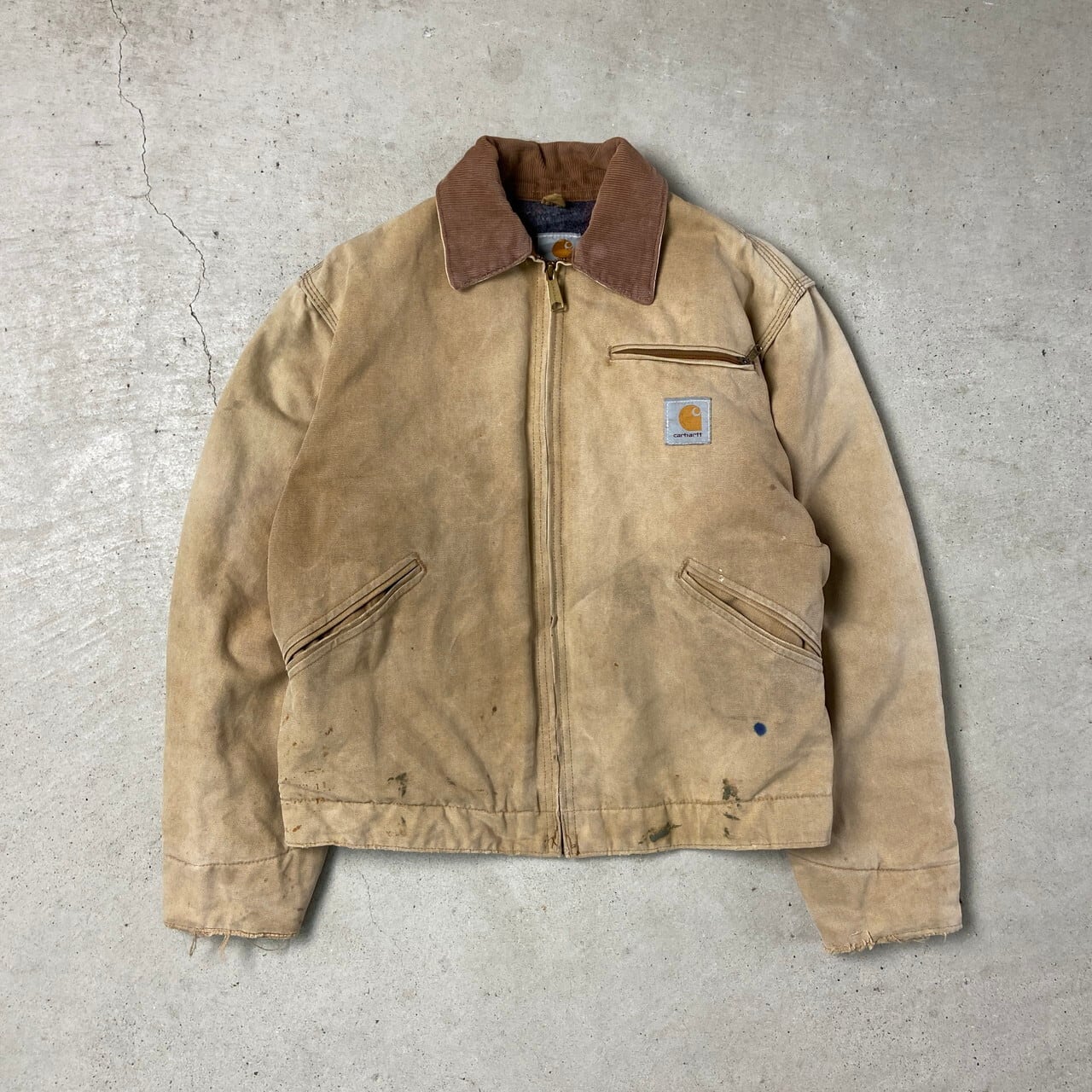 ビンテージ　カーハート ダック　ワーク　ジャケット　デトロイト 90年代 USA製 Carhartt カーハート ダック地 デトロイトジャケット
