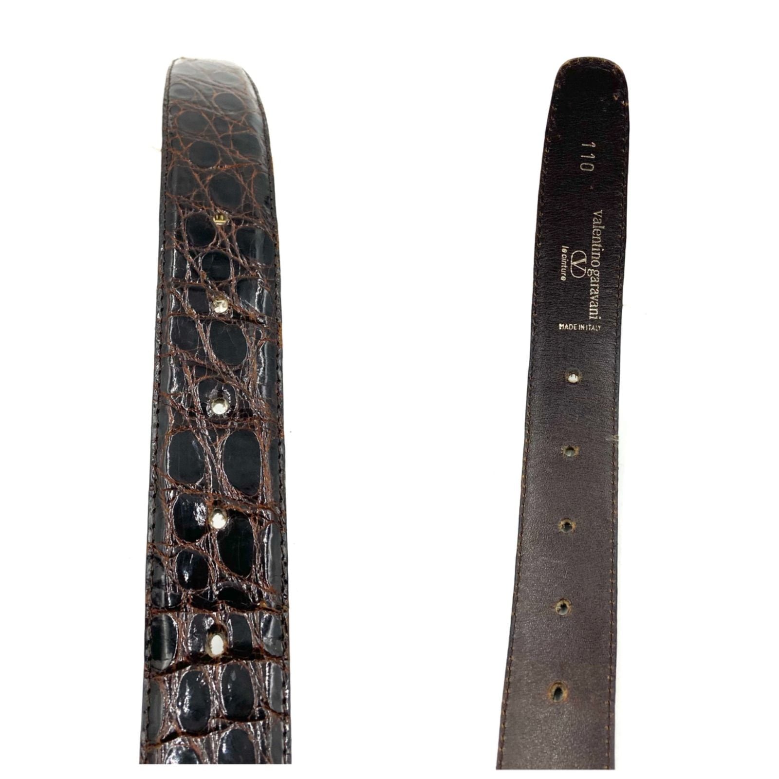 □良品□VALENTINO GARAVANI ヴァレンティノガラヴァーニ Vロゴ