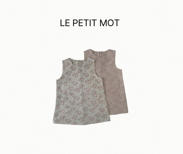 le petit mot［取寄］lovely pocket  onepiece 26spring