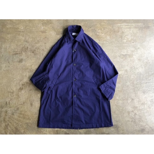 Manual Alphabet (マニュアルアルファベット) Basic Overdyed Twill Shirt Coat