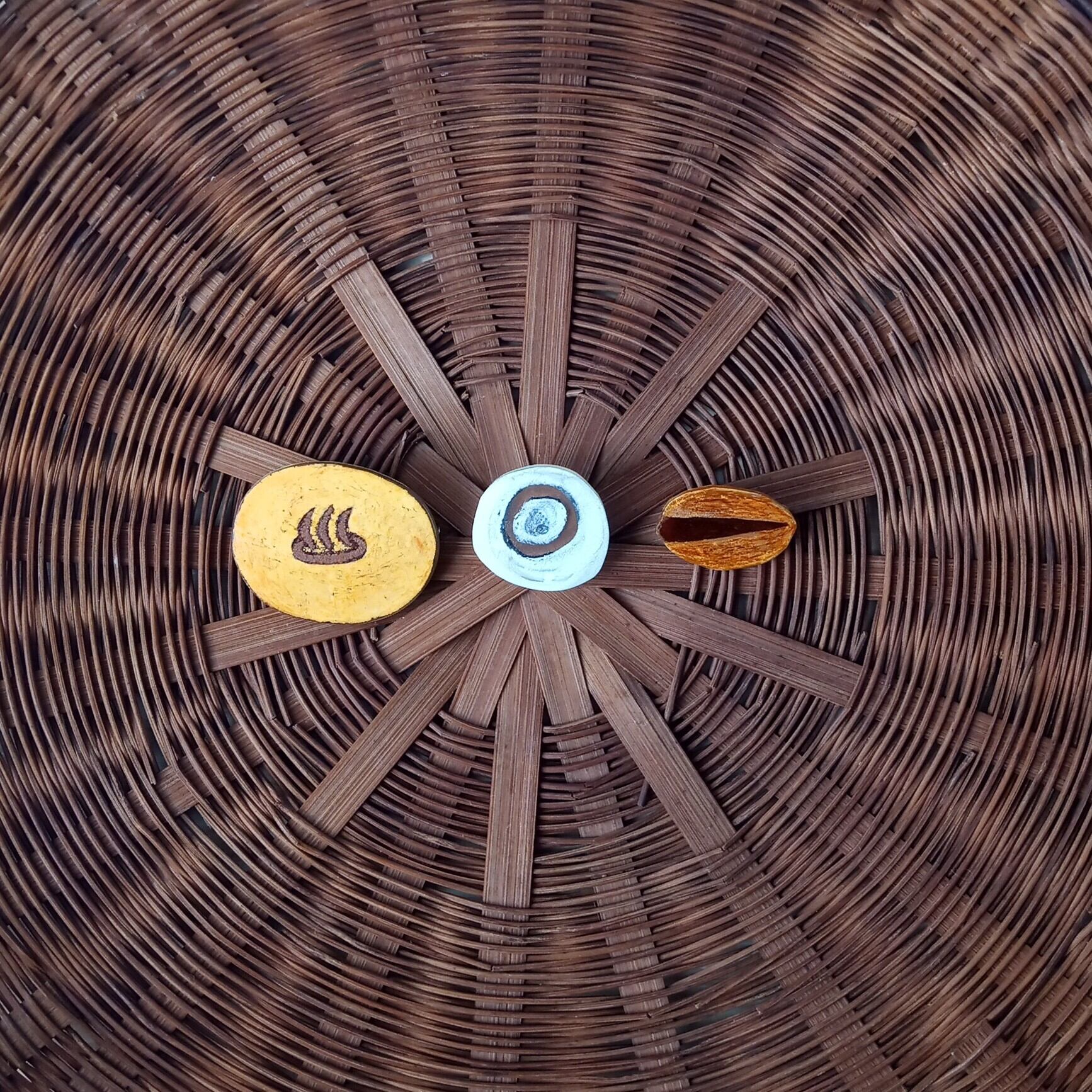 ヘンテコ ブローチ 「マッシュルーム」