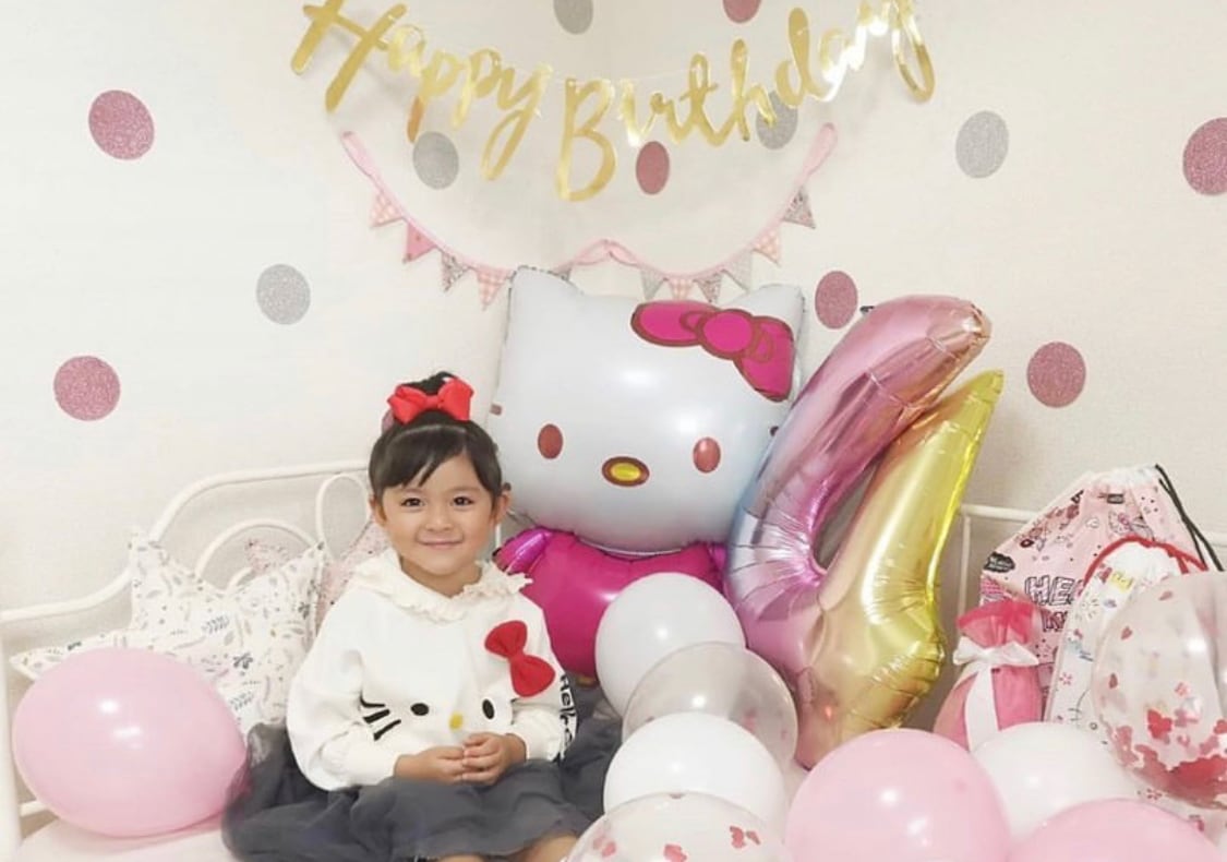 キティちゃんBIGバルーン 風船 バルーン 誕生日 バースデー プレゼント