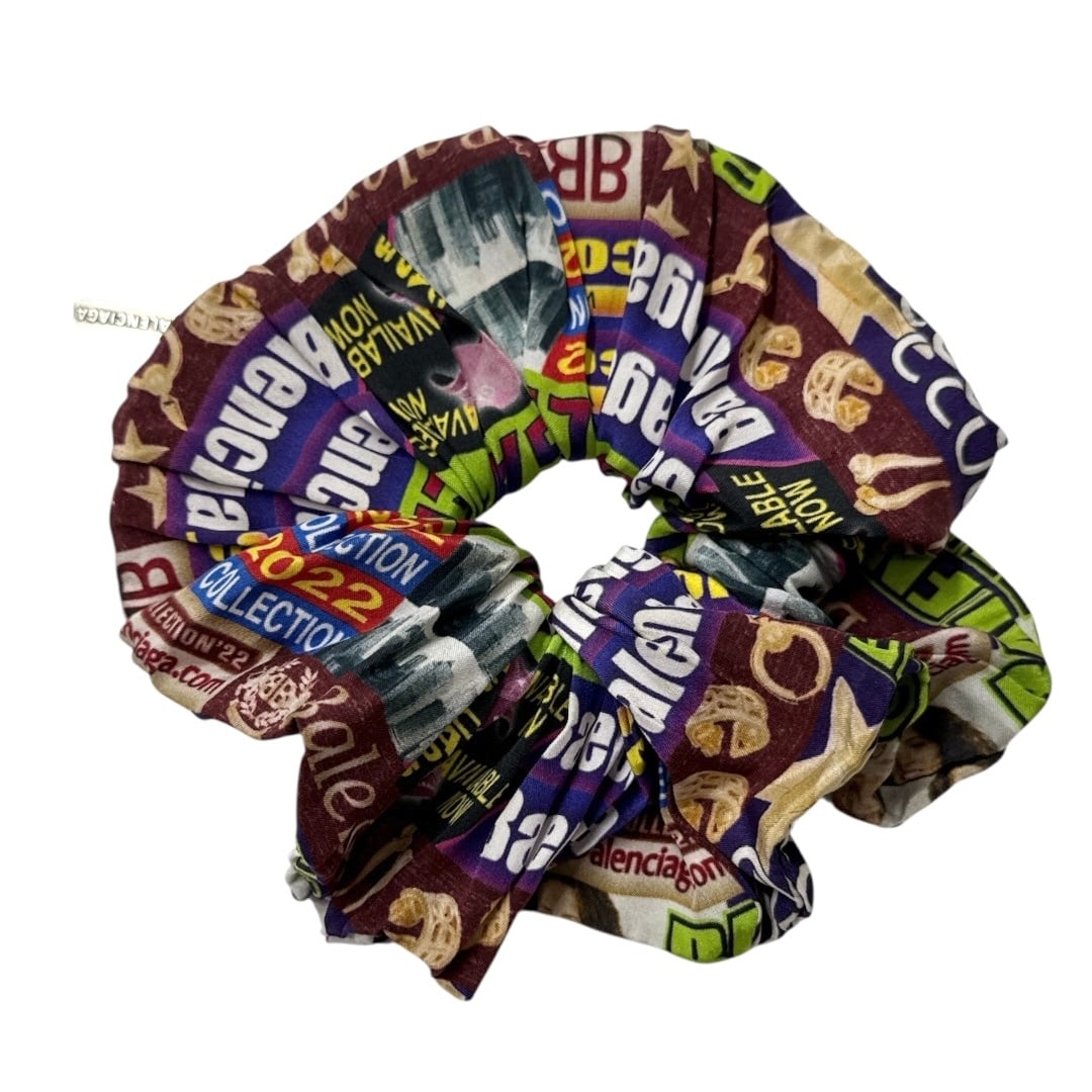 BALENCIAGA Graphic Print Scrunchie シュシュ BALENCIAGA Graphic Print Scrunchie | A WORD.ONLINE SHOP