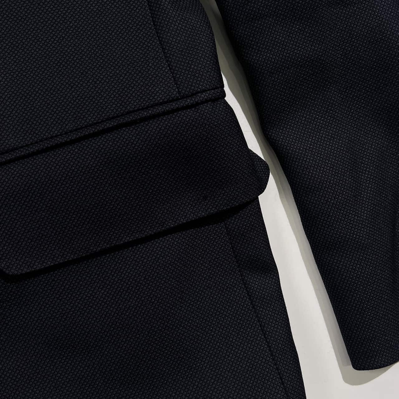 シルク混 DAKS ダックス 銀ボタン テーラードジャケット 紺ブレ AB3/ネイビー系 メンズ ビンテージ