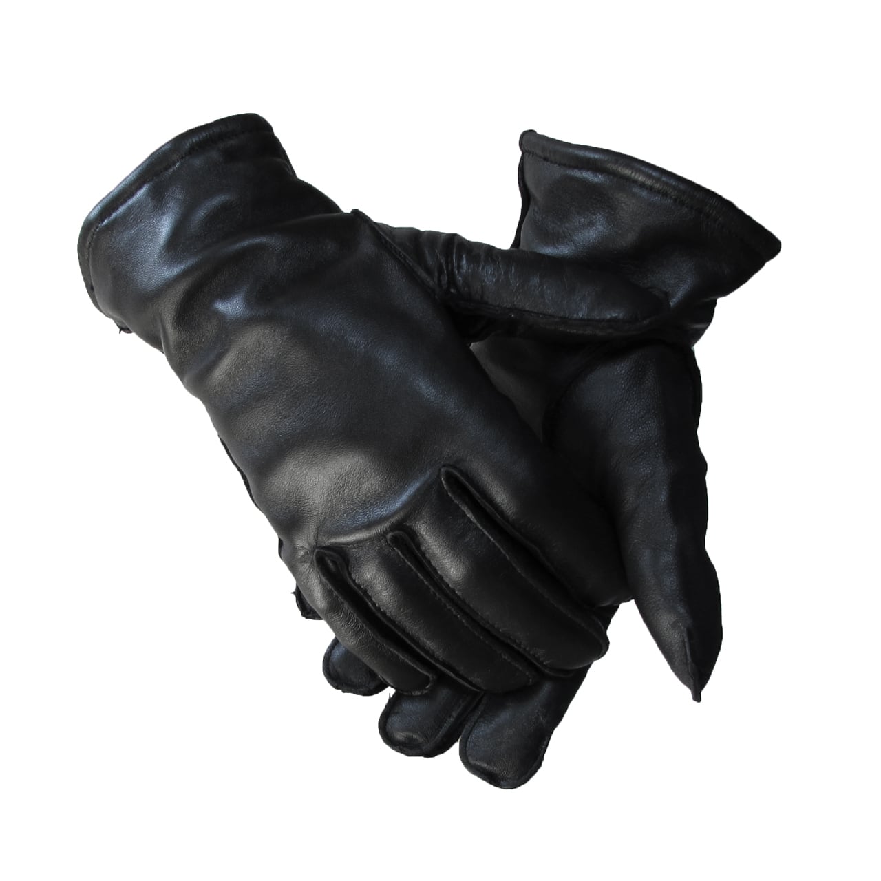 米軍実物 レザーグローブ 黒 本革ブラック 手袋 80's デッドストック hab