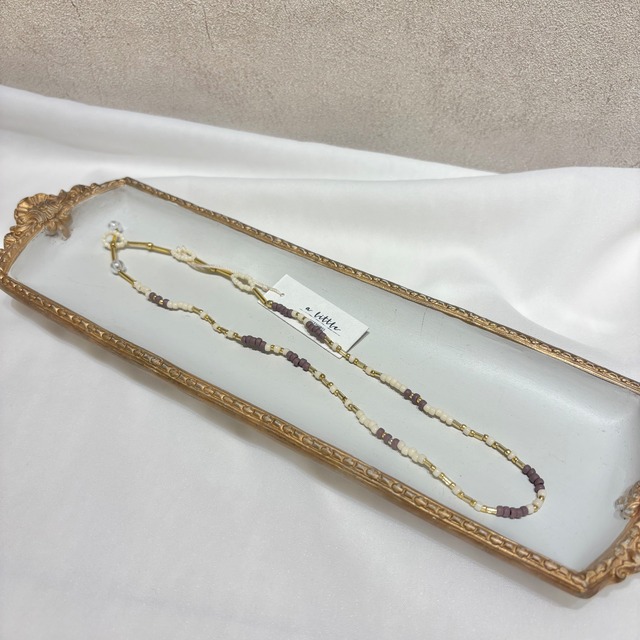 ビーズネックレス(A5-2)④