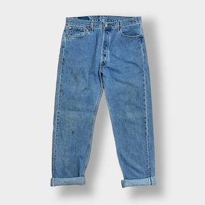 【LEVI'S】90s USA製 501 デニム ジーンズ ジーパン W36 L32 ボタン裏 刻印 520 ボタンフライ エルパソ工場 リーバイス 1995年 ビッグサイズ us古着