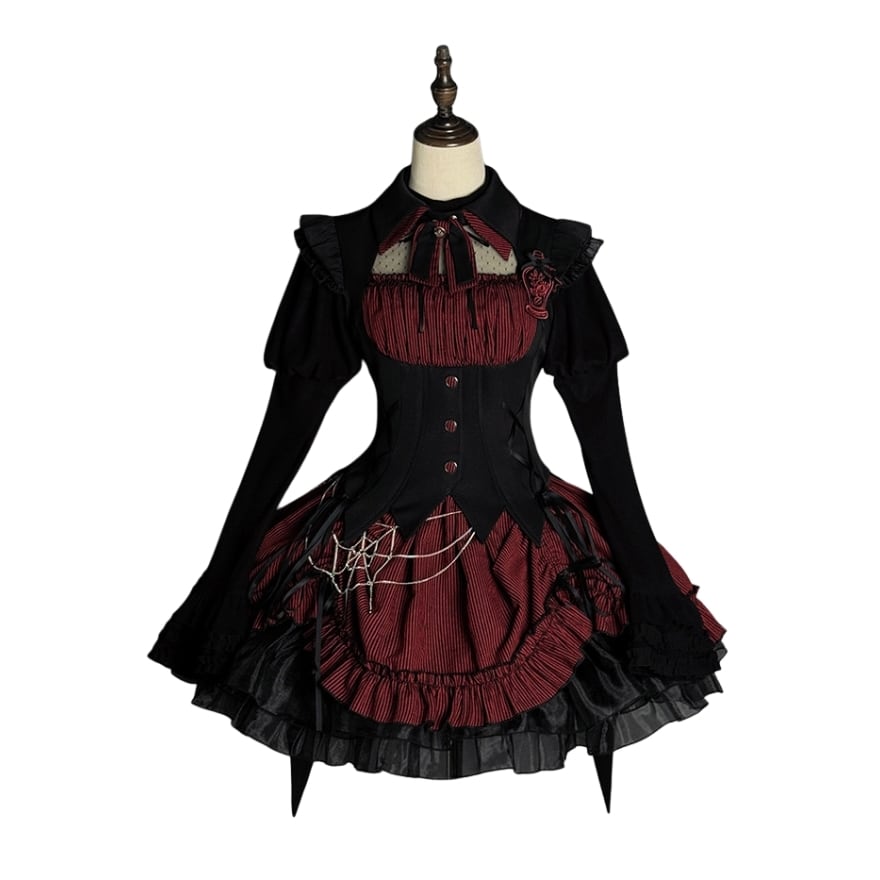 ゴスロリ 蜘蛛の巣ウエストチェーン Alice Girl 魔女シリーズ ゴシック