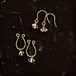 Owly.quartz pierce & earring Set価格