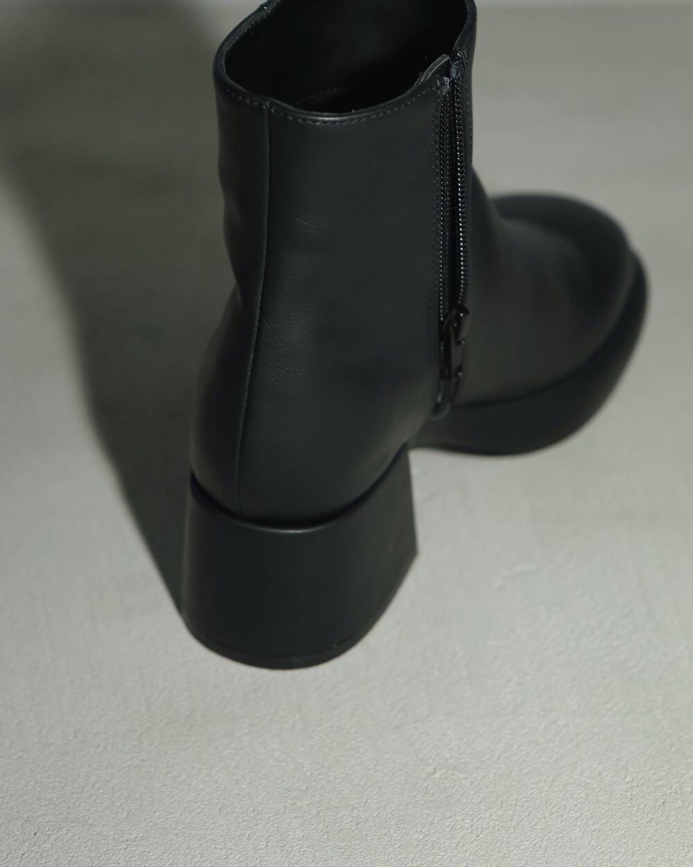 Round Leather Boots アンヌーク　38 ànuke online store（アンヌーク） / Round Leather BootsRound