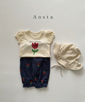 【Aosta】サマージョガーパンツ 70~115cm チューリップ 240511