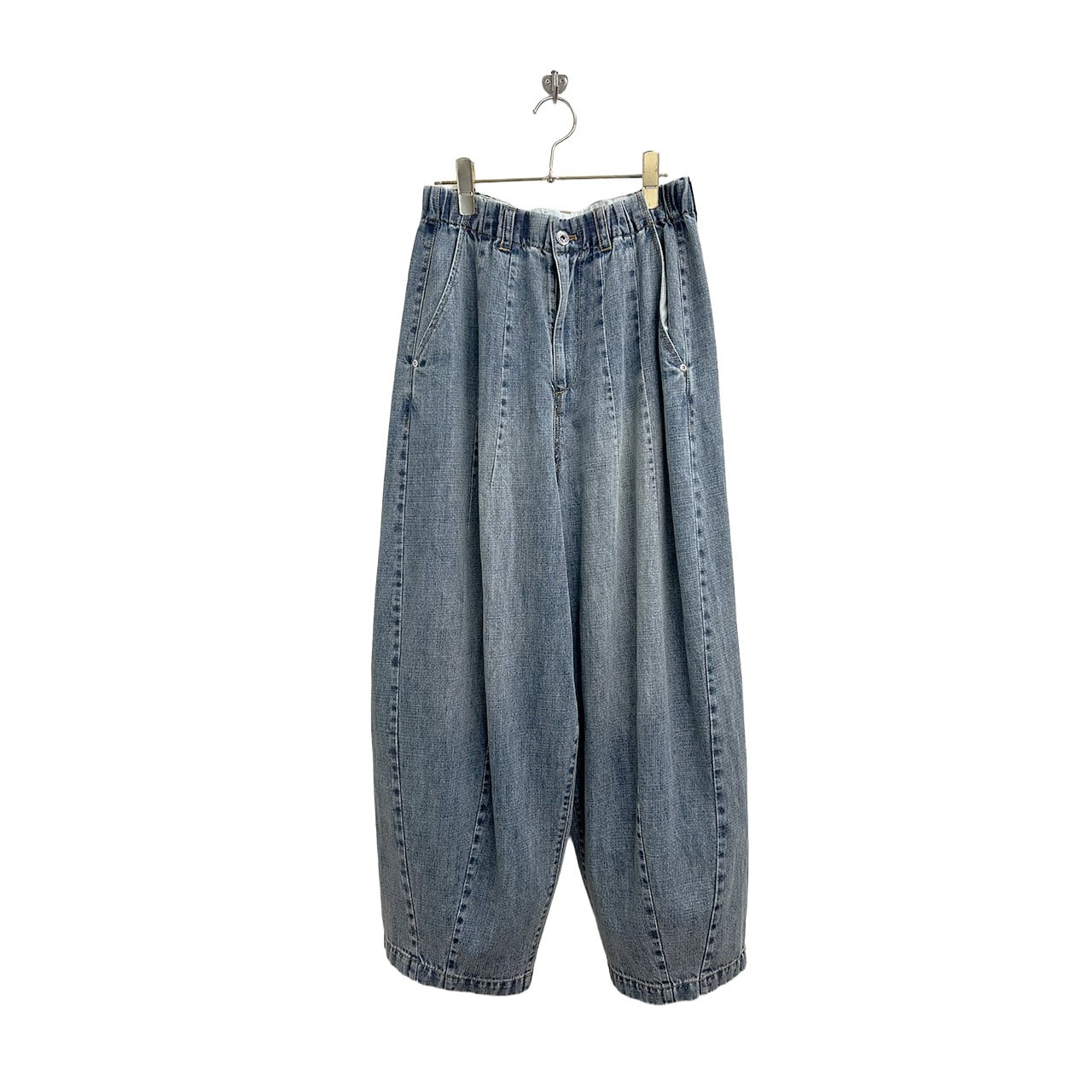 SALE【ayane】麻混デニムバレルレッグパンツ 826502 アヤン | red earth