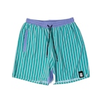 Switch stripe shorts : エメラルド
