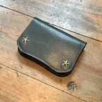 GrooverLeather グルーバーレザー short trackerwallet custom star カスタムスターボタン(ブラス) ショートトラッカーウォレット　モスグリーン