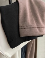 【再販5％OFF・3日間】Silky Simple Tops_6colors