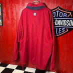 90s CHAPS RALPH LAUREN ナイロンアノラックパーカー 赤フェード チャップス