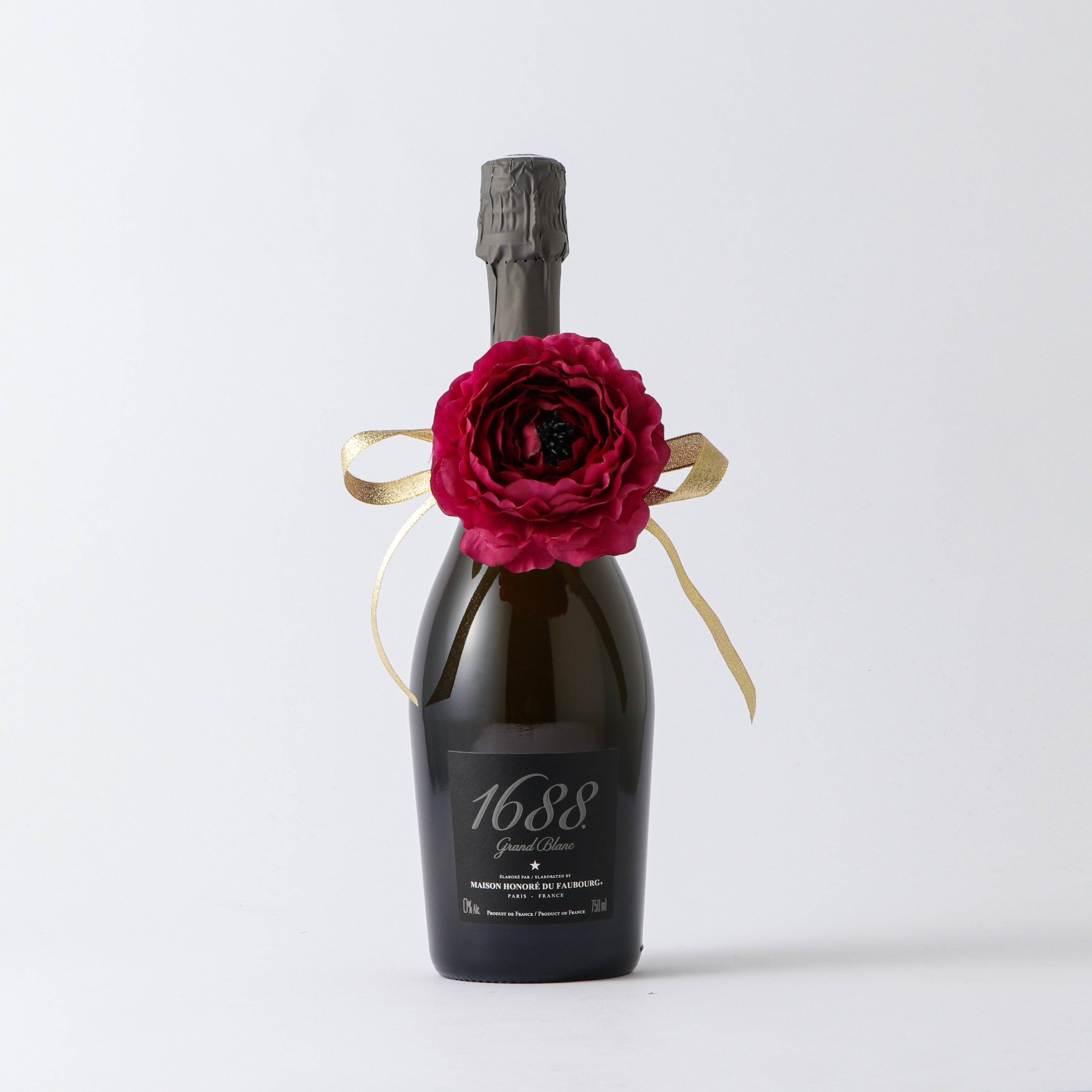 1688 Grand Blanc フラワーセット 【ノンアルコール】（750ml・箱入り