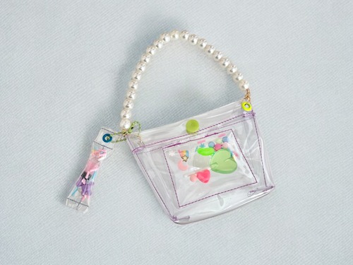 stomou×doudou ミニバッグ＆キーホルダーset