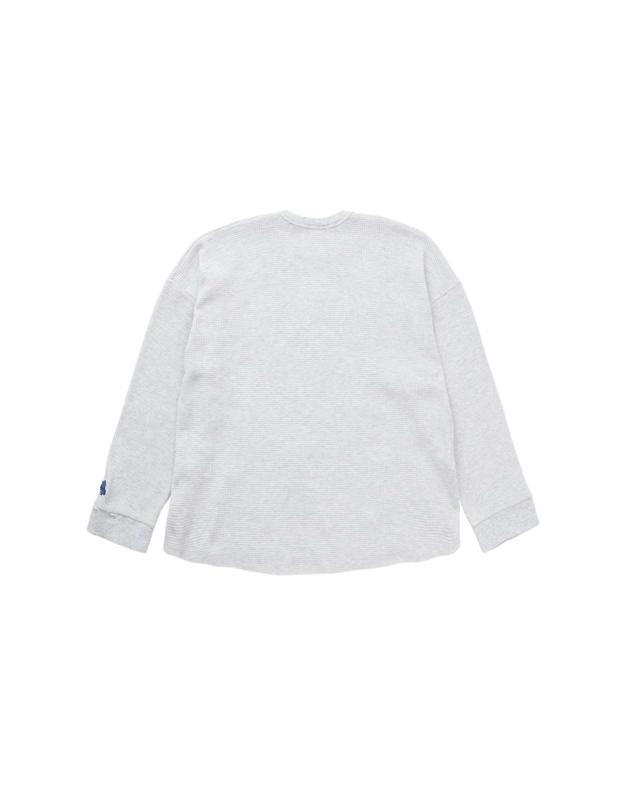 【#Re:room】DAMAGE WAFFLE LONG SLEEVE［REC882］