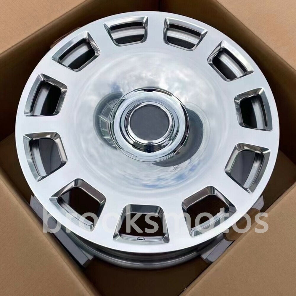 21インチ クラシック ポリシング 鍛造 ホイール ロールスロイス