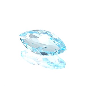 蔵出し！ブルートパーズ マーキスカット5.3ct