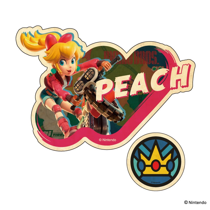 ドンキーコング　ステッカー　スーパーマリオカート　初期品　限定品　グッズ マリオカートワールド トラベルステッカー 2枚セット ⑧ドンキーコング