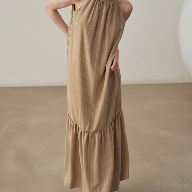 sleeveless fishtail dress　10283