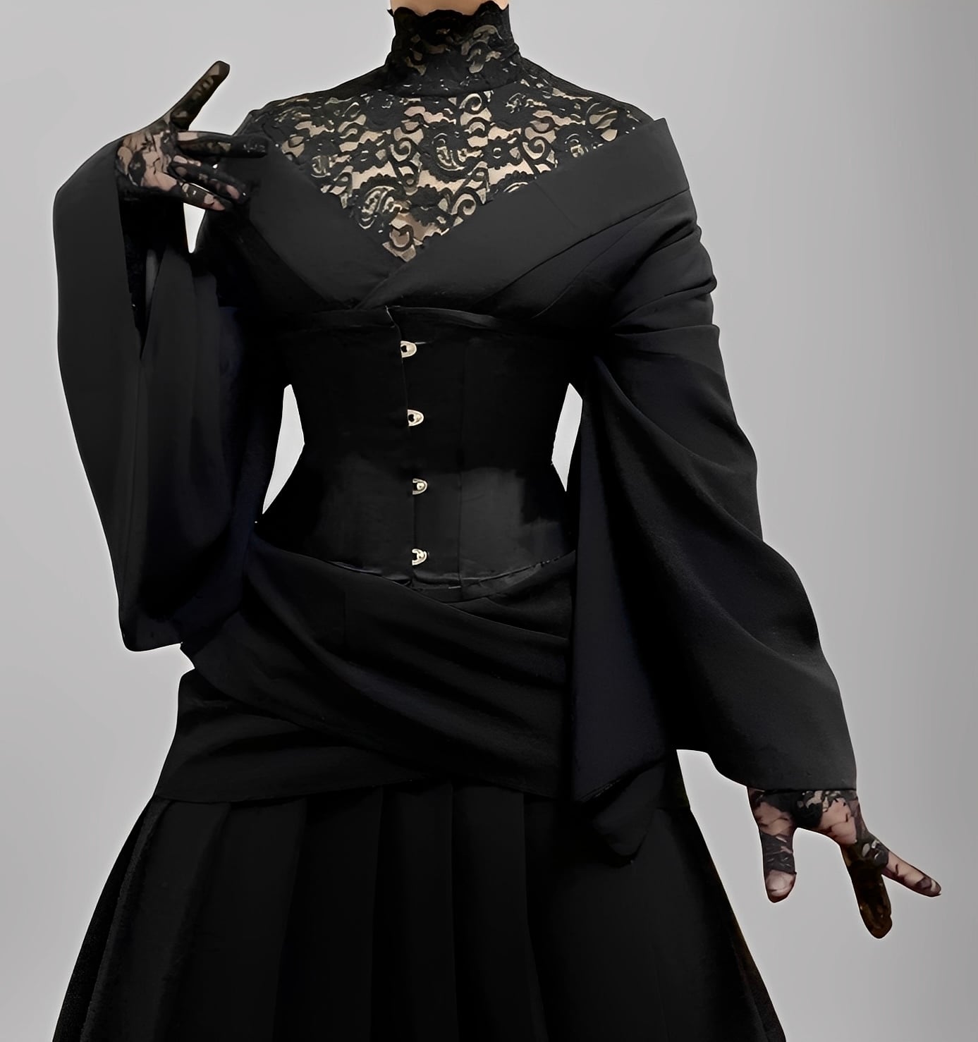 半着物 ブラック | MISAMARU